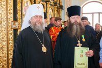 32-Глава Казахстанского Митрополичьего округа совершил великое освящение храма во имя Архистратига Божия Михаила в городе Чимкенте
