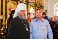 33-Глава Казахстанского Митрополичьего округа совершил великое освящение храма во имя Архистратига Божия Михаила в городе Чимкенте