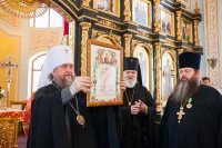 36-Глава Казахстанского Митрополичьего округа совершил великое освящение храма во имя Архистратига Божия Михаила в городе Чимкенте