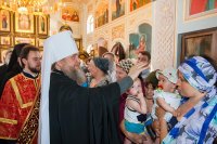 40-Глава Казахстанского Митрополичьего округа совершил великое освящение храма во имя Архистратига Божия Михаила в городе Чимкенте
