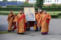 3-В день памяти великомученика и целителя Пантелеимона епископ Усть-Каменогорский и Семипалатинский Амфилохий совершил Литургию в Свято-Андреевском кафедральном соборе города Усть-Каменогорска