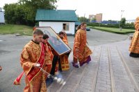 4-В день памяти великомученика и целителя Пантелеимона епископ Усть-Каменогорский и Семипалатинский Амфилохий совершил Литургию в Свято-Андреевском кафедральном соборе города Усть-Каменогорска
