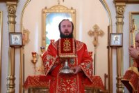 22-В день памяти великомученика и целителя Пантелеимона епископ Усть-Каменогорский и Семипалатинский Амфилохий совершил Литургию в Свято-Андреевском кафедральном соборе города Усть-Каменогорска