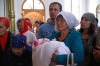 29-В день памяти великомученика и целителя Пантелеимона епископ Усть-Каменогорский и Семипалатинский Амфилохий совершил Литургию в Свято-Андреевском кафедральном соборе города Усть-Каменогорска