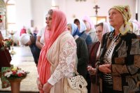 30-В день памяти великомученика и целителя Пантелеимона епископ Усть-Каменогорский и Семипалатинский Амфилохий совершил Литургию в Свято-Андреевском кафедральном соборе города Усть-Каменогорска