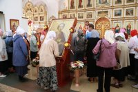 32-В день памяти великомученика и целителя Пантелеимона епископ Усть-Каменогорский и Семипалатинский Амфилохий совершил Литургию в Свято-Андреевском кафедральном соборе города Усть-Каменогорска