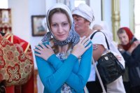 37-В день памяти великомученика и целителя Пантелеимона епископ Усть-Каменогорский и Семипалатинский Амфилохий совершил Литургию в Свято-Андреевском кафедральном соборе города Усть-Каменогорска