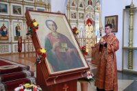 38-В день памяти великомученика и целителя Пантелеимона епископ Усть-Каменогорский и Семипалатинский Амфилохий совершил Литургию в Свято-Андреевском кафедральном соборе города Усть-Каменогорска