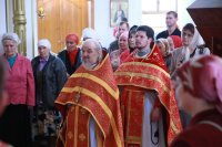 40-В день памяти великомученика и целителя Пантелеимона епископ Усть-Каменогорский и Семипалатинский Амфилохий совершил Литургию в Свято-Андреевском кафедральном соборе города Усть-Каменогорска
