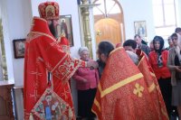 43-В день памяти великомученика и целителя Пантелеимона епископ Усть-Каменогорский и Семипалатинский Амфилохий совершил Литургию в Свято-Андреевском кафедральном соборе города Усть-Каменогорска