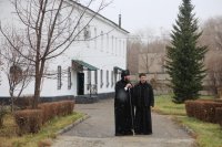 1-Архиерейская Литургия в Андреевском кафедральном соборе Усть-Каменогорска