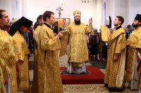 8-Архиерейская Литургия в Андреевском кафедральном соборе Усть-Каменогорска