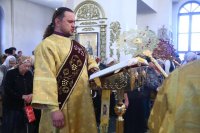10-Архиерейская Литургия в Андреевском кафедральном соборе Усть-Каменогорска
