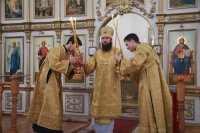 12-Архиерейская Литургия в Андреевском кафедральном соборе Усть-Каменогорска