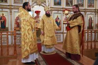 17-Архиерейская Литургия в Андреевском кафедральном соборе Усть-Каменогорска