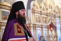 26-Архиерейская Литургия в Андреевском кафедральном соборе Усть-Каменогорска