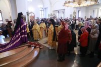 27-Архиерейская Литургия в Андреевском кафедральном соборе Усть-Каменогорска
