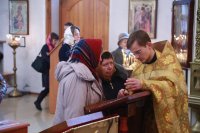 29-Архиерейская Литургия в Андреевском кафедральном соборе Усть-Каменогорска