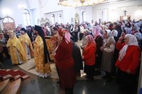 31-Архиерейская Литургия в Андреевском кафедральном соборе Усть-Каменогорска