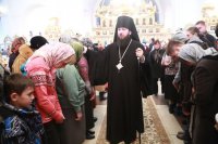 32-Архиерейская Литургия в Андреевском кафедральном соборе Усть-Каменогорска