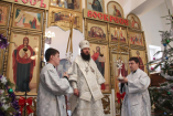 12-Служение Преосвященного Епископа Амфилохия в Свято-Зиновьевском храме города Усть-Каменогорска