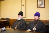 5-Митрополит Александр встретился с акимом Жамбылской области К.Н. Кокрекбаевым
