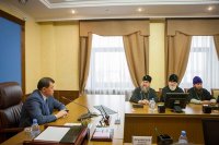12-Митрополит Александр встретился с акимом Жамбылской области К.Н. Кокрекбаевым