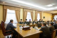 13-Митрополит Александр встретился с акимом Жамбылской области К.Н. Кокрекбаевым
