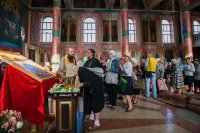 2-Верующие старейшего города Казахстана поклоняются Поясу Пресвятой Богородицы