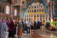 3-Верующие старейшего города Казахстана поклоняются Поясу Пресвятой Богородицы