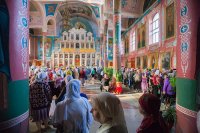 5-Верующие старейшего города Казахстана поклоняются Поясу Пресвятой Богородицы