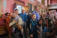 19-Верующие старейшего города Казахстана поклоняются Поясу Пресвятой Богородицы