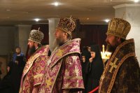 4-Архиерейская Литургия Преждеосвященных Даров в Успенском кафедральном соборе Астаны 