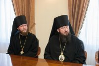 6-Митрополит Астанайский и Казахстанский Александр встретился с акимом Западно-Казахстанской области Н.А.Ногаевым