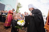 4-В Неделю о расслабленном Глава Казахстанского Митрополичьего округа совершил Литургию в Михаило-Архангельском соборе Уральска