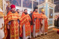 11-В Неделю о расслабленном Глава Казахстанского Митрополичьего округа совершил Литургию в Михаило-Архангельском соборе Уральска