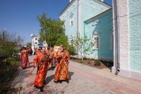 21-В Неделю о расслабленном Глава Казахстанского Митрополичьего округа совершил Литургию в Михаило-Архангельском соборе Уральска