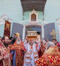 27-В Неделю о расслабленном Глава Казахстанского Митрополичьего округа совершил Литургию в Михаило-Архангельском соборе Уральска