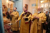 1-В день памяти преподобных схимонаха Кирилла и схимонахини Марии, родителей преподобного Сергия Радонежского Епископ Амфилохий совершил Божественную Литургию в Знаменско-Абалацком женском монастыре города Семипалатинска