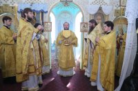11-В день памяти преподобных схимонаха Кирилла и схимонахини Марии, родителей преподобного Сергия Радонежского Епископ Амфилохий совершил Божественную Литургию в Знаменско-Абалацком женском монастыре города Семипалатинска