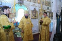 16-В день памяти преподобных схимонаха Кирилла и схимонахини Марии, родителей преподобного Сергия Радонежского Епископ Амфилохий совершил Божественную Литургию в Знаменско-Абалацком женском монастыре города Семипалатинска