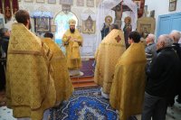 18-В день памяти преподобных схимонаха Кирилла и схимонахини Марии, родителей преподобного Сергия Радонежского Епископ Амфилохий совершил Божественную Литургию в Знаменско-Абалацком женском монастыре города Семипалатинска