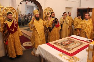Служение Епископа Амфилохия в Неделю по Рождестве Христовом