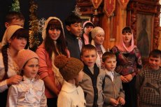9-Рождественский утренник в Свято-Покровском храме г.Усть-Каменогорска