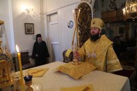 5-Служение епископа Амфилохия в Спасо-Воскресенском кафедральном соборе города Семипалатинска