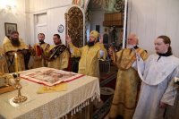 11-Служение епископа Амфилохия в Спасо-Воскресенском кафедральном соборе города Семипалатинска