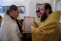 20-Служение епископа Амфилохия в Спасо-Воскресенском кафедральном соборе города Семипалатинска