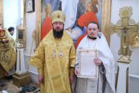 21-Служение епископа Амфилохия в Спасо-Воскресенском кафедральном соборе города Семипалатинска