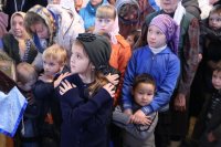 22-Служение епископа Амфилохия в Спасо-Воскресенском кафедральном соборе города Семипалатинска