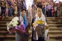 5-	 Продолжается паломничество Пояса Богородицы в пределах Уральской епархии. Святыня прибыла в Актюбинск